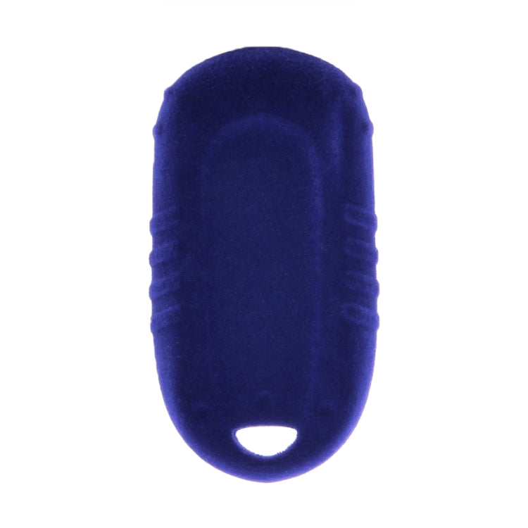 Car Remote Key Holder Flannel TPU Protective Case for Buick 2016-2017 Regal, Angkewei, Angola(Blue)