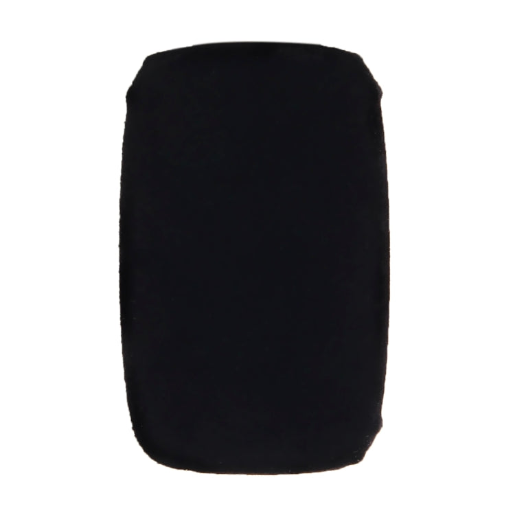 Car Remote Key Holder Flannel TPU Protective Case for Landrover Discovery, Jaguar, Freelander 2, Evoque(Black)