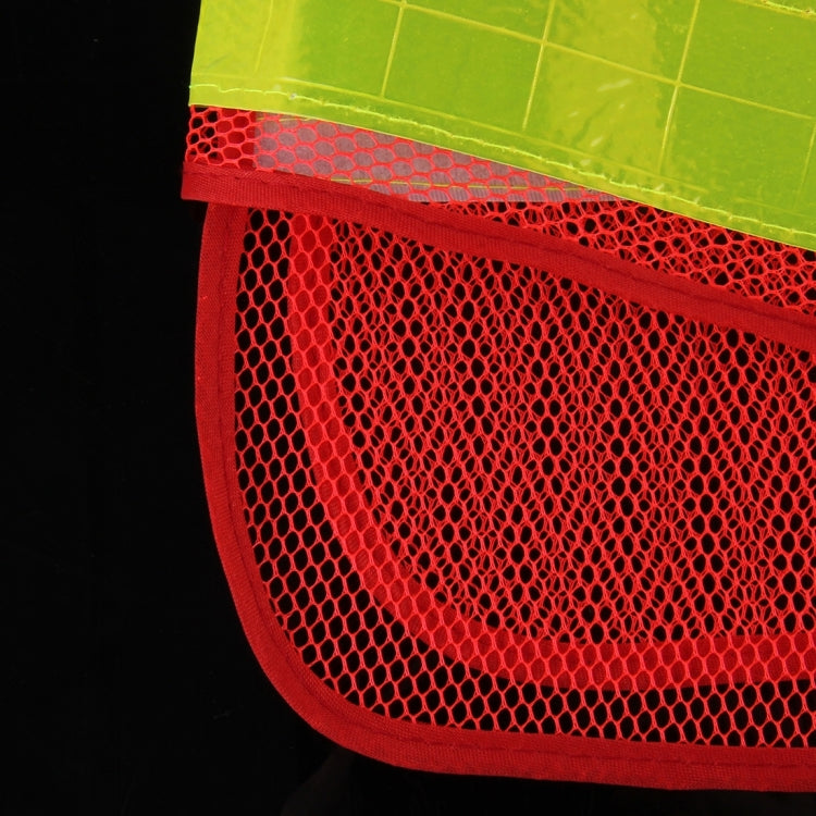 Reflective Fluorescent Vest Safty Cloth Driving School Construction Traffic Safty Warning Working Cloth