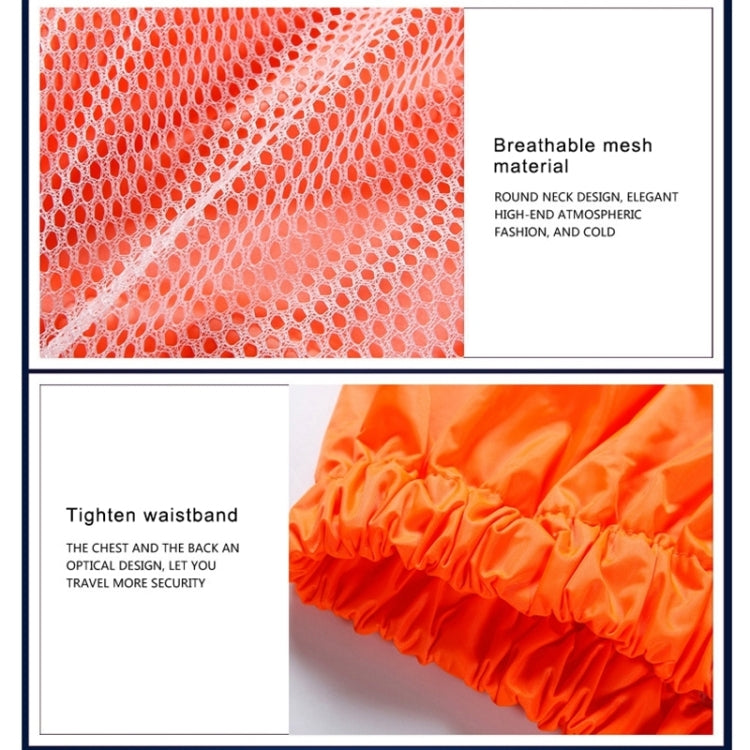 Adult Split Reflective Raincoats Rain Pants Cleaners Waterproof Clothes Labor Insurance Safety Sanitation Suits, Size: 2XL