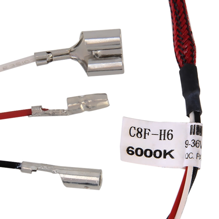 Motorcycle Headlights 30W 6000K 2100LM Bright White LED Bulbs Lamp, DC 9-36V