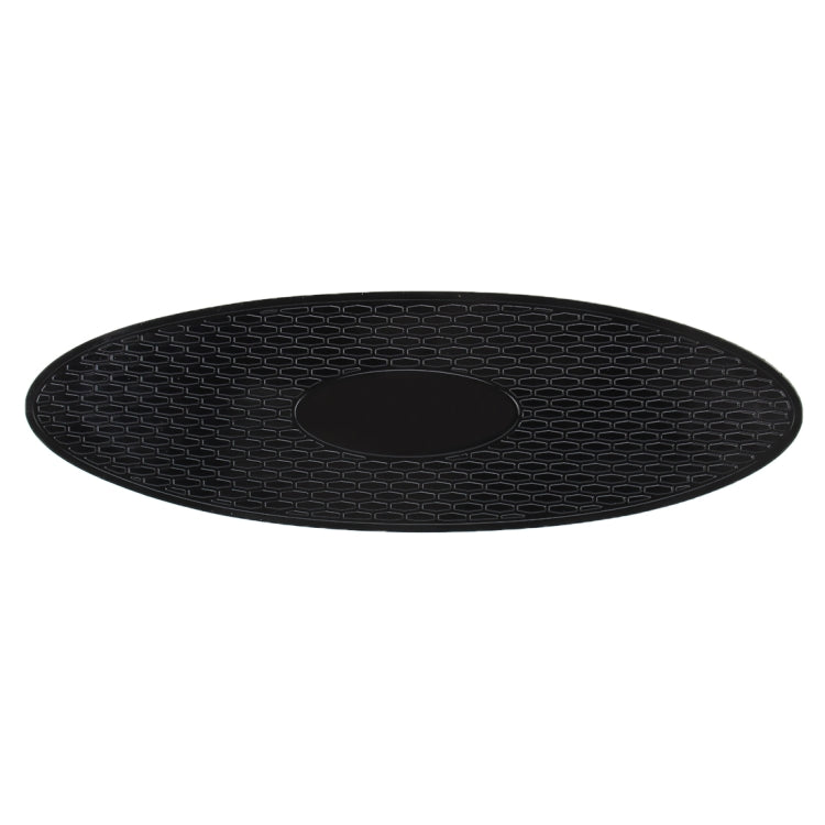 Car Auto Oval Soft Rubber Dashboard Anti-slip Pad Mat for Phone / GPS/ MP4/ MP3, Size: 30*9.5cm