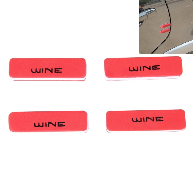 4 PCS AW-D11 Car Styling Anti-collision Sticker