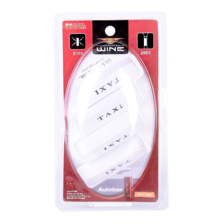 4 PCS AW-D11 Car Styling Anti-collision Sticker