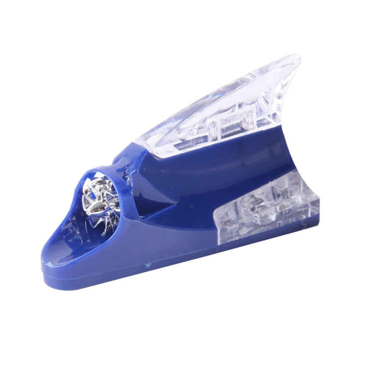 CB-073 Colorful Warning Light Wind Power Shark Fin Antenna Car Decoration