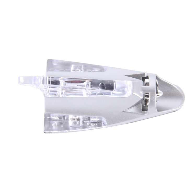 CB-073 Colorful Warning Light Wind Power Shark Fin Antenna Car Decoration