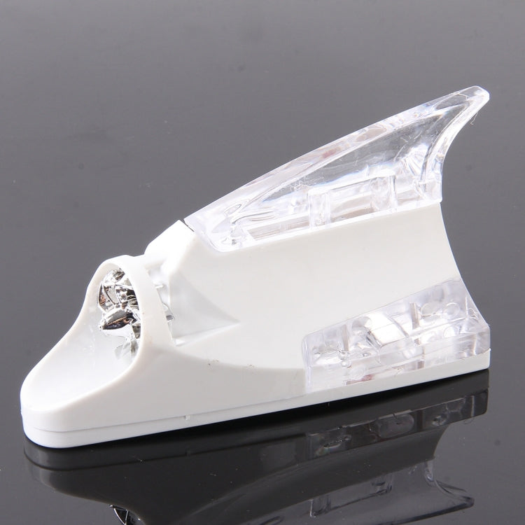CB-073 Colorful Warning Light Wind Power Shark Fin Antenna Car Decoration