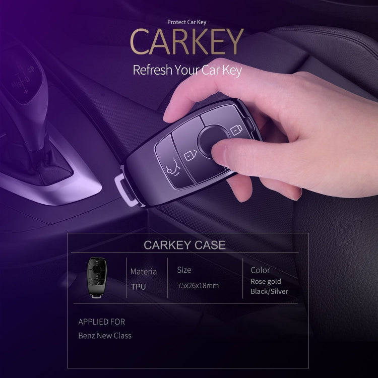 DUX DUCIS Quality TPU Electroplating Tech Applied for Benz New Class Flip Keyboard Cover