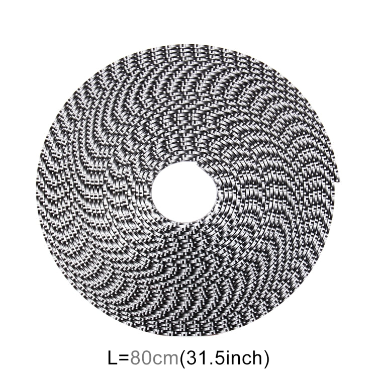 8m Universal DIY Carbon Fiber Rubber Auto Car Door Edge Seal Scratch Protector Decorative Strip