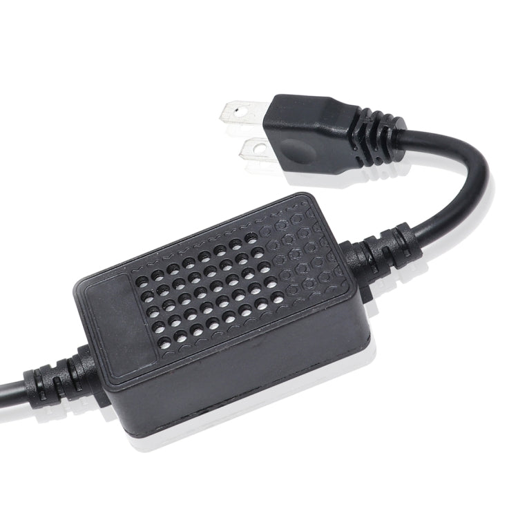 2 PCS X9 H4 36W 3600LM 6000K White Light 12 JES2016 LED Car Headlight Lamps, Red Shell, DC 10-30V