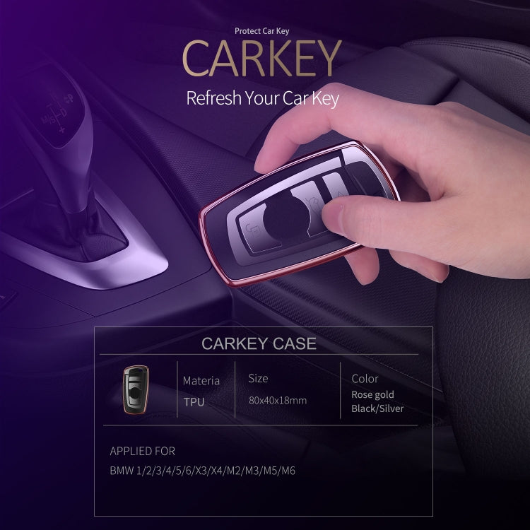 DUX DUCIS Quality TPU Electroplating Tech Applied for BMW Key Sets The 1/2/3/4/5/6/X3/X4/M2/M3/M5/M6 Key Shell