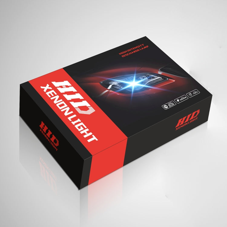 2 PCS 9005 55W 2500LM 5500K White Light HID Conversion Kit LED Car Headlight Lamp Fog Light, Yellow Shell, AC 12V