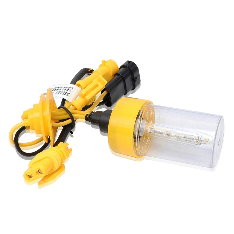 2 PCS H8 H9 H11 55W 2500LM 5500K White Light HID Conversion Kit LED Car Headlight Lamp Fog Light, Yellow Shell, AC 12V