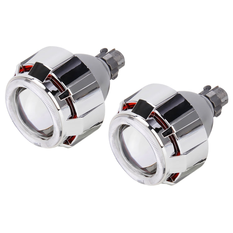 IPHCAR M803 H1 2.5 inch 12V Bi-Xenon Projector Lens Headlight with Exquisite Angle Eyes Decoration for Left Driving