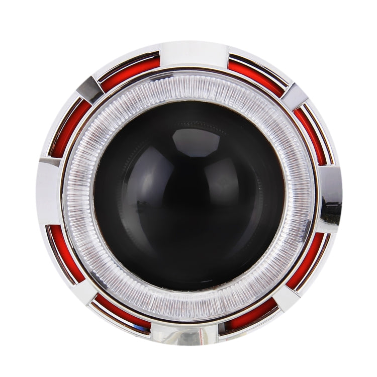 IPHCAR M803 H1 2.5 inch 12V Bi-Xenon Projector Lens Headlight with Exquisite Angle Eyes Decoration for Left Driving