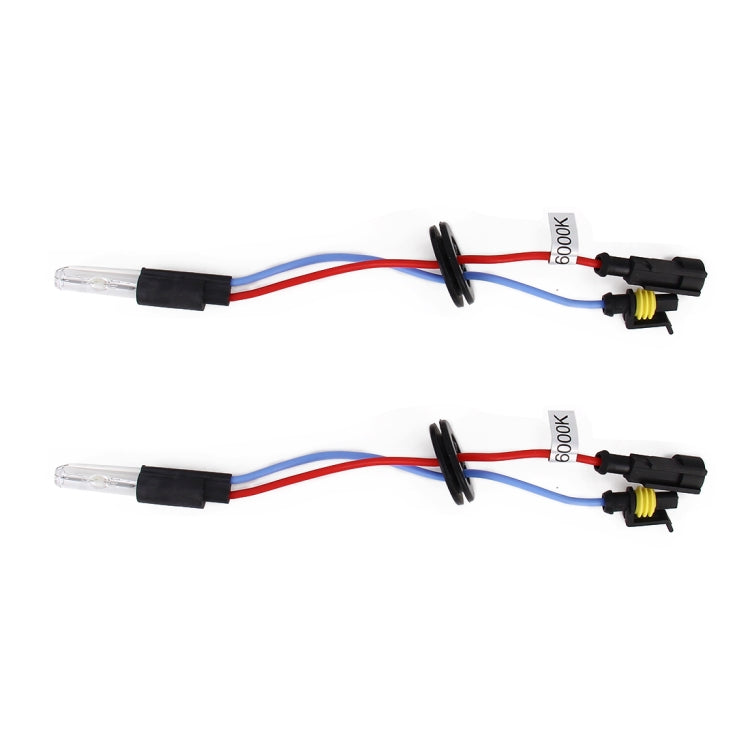 IPHCAR 2.5 inch 12V Bi-Xenon Projector Lens Headlight with Exquisite Angle Eyes Decoration for Right Driving