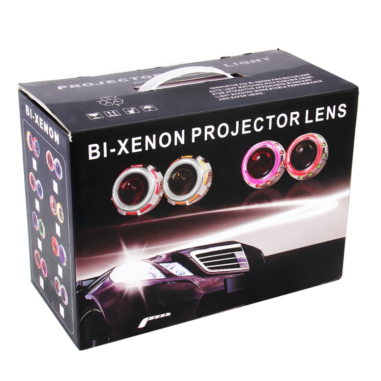 IPHCAR G260 H1 2.5 inch 12V Bi-Xenon Projector Lens Headlight for Left Driving (White Light)