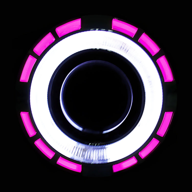 IPHCAR G262 H1 3.0 inch 12V Bi-Xenon Projector Lens Headlight with Exquisite Angle Eyes Decoration for Left Driving