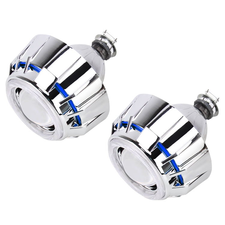 IPHCAR G262 H1 3.0 inch 12V Bi-Xenon Projector Lens Headlight with Exquisite Angle Eyes Decoration for Left Driving