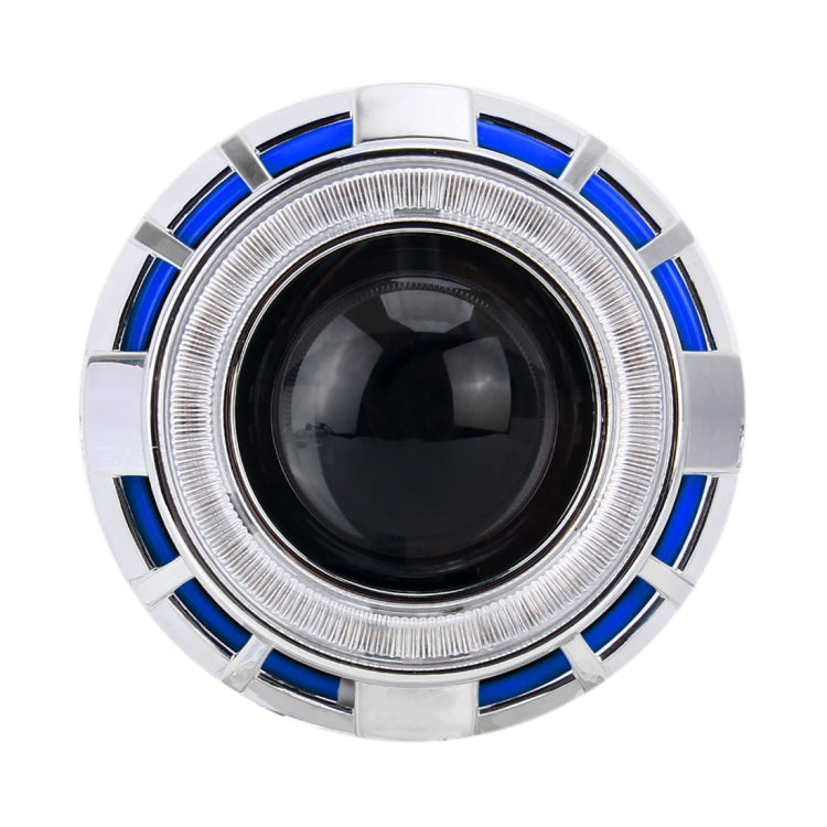 IPHCAR G262 H1 3.0 inch 12V Bi-Xenon Projector Lens Headlight with Exquisite Angle Eyes Decoration for Left Driving