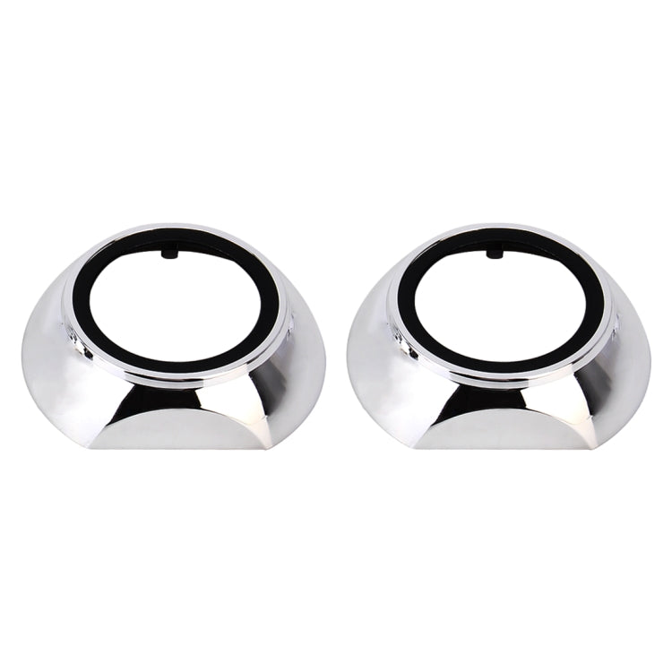 IPHCAR Z114 2 PCS 3.0 inch Universal Car LED Headlight Shading Cover Decorative Cover, Inside Diameter: 86mm; Outside Diameter: 125mm