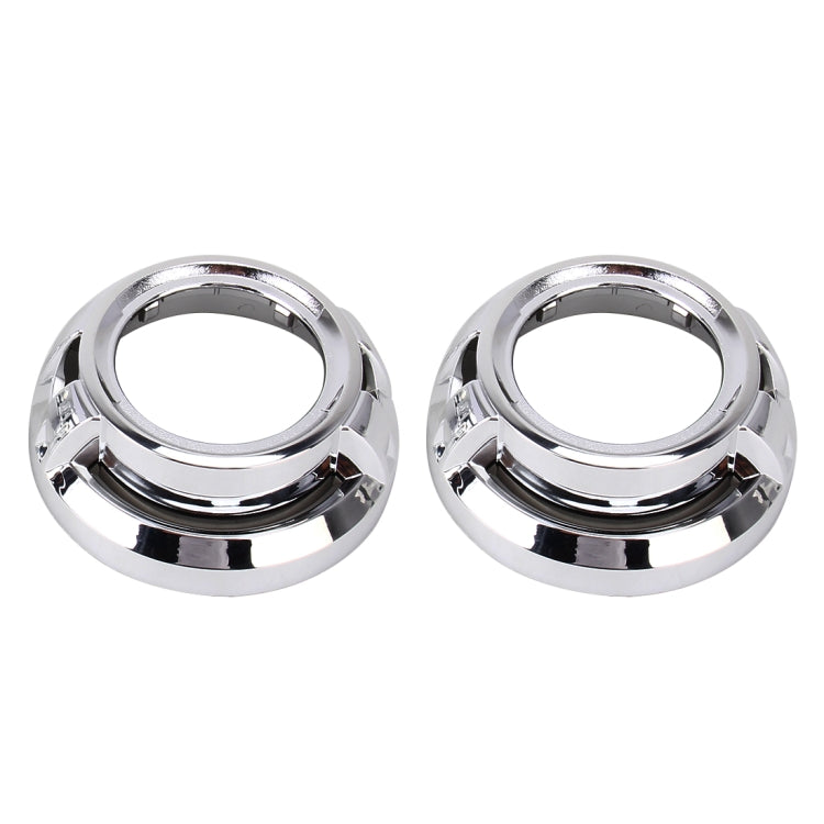 IPHCAR Z104 2 PCS 3.0 inch Universal Car LED Headlight Shading Cover Decorative Cover, Inside Diameter: 86mm; Outside Diameter: 130mm