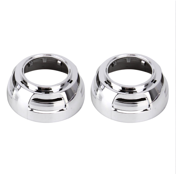 IPHCAR Z102 2 PCS 3.0 inch Universal Car LED Headlight Shading Cover Decorative Cover, Inside Diameter: 86mm; Outside Diameter: 130mm