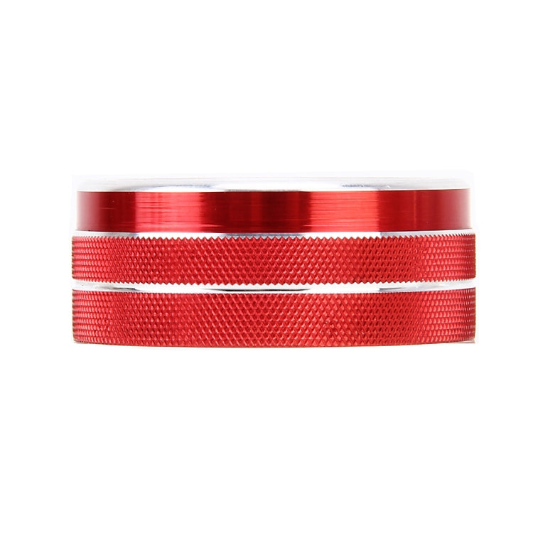 3 PCS Car Aluminum Alloy Air Conditioner Knob Case for Honda Tenth Generation Accord