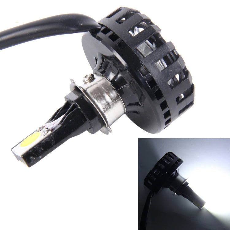 M2 18W 1500LM 6000K COB LED Motorcycle Headlight Lamp, DC 9-36V(White Light)