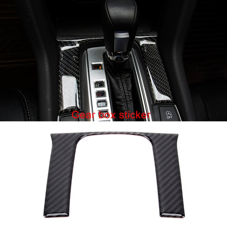 8 in 1 Carbon Fiber Trim Decal Stickers Whole Kits for Honda Civic