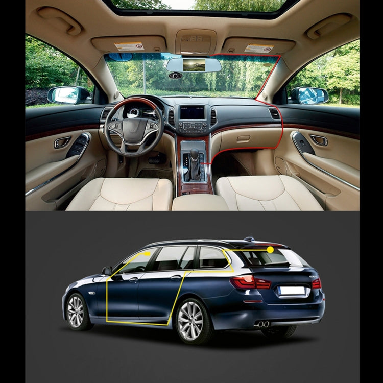 5.0 Mega Pixels 160 Degrees Wide Angle Full HD 1080P Touch Button Video Car DVR, Support TF Card (32GB Max) / Motion Detection