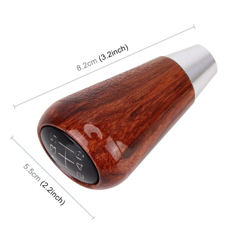 Universal Vehicle Modified Resin Shifter Manual 6-Speed Gear Shift Knob, Size: 8.2*5.5cm