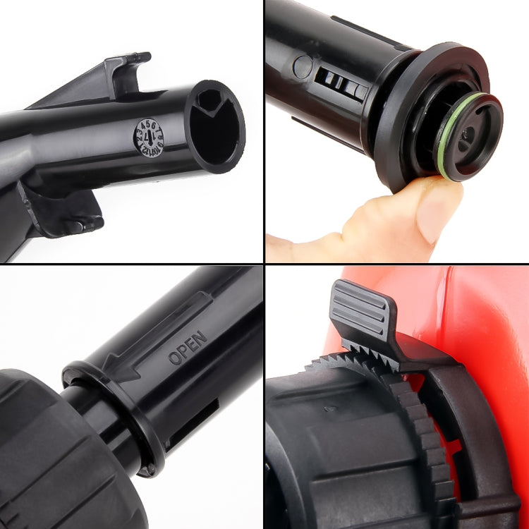 SFGT 10 01 Portable Universal Engine Square Oil Tank Car Gasoline Can, Capacity: 10L