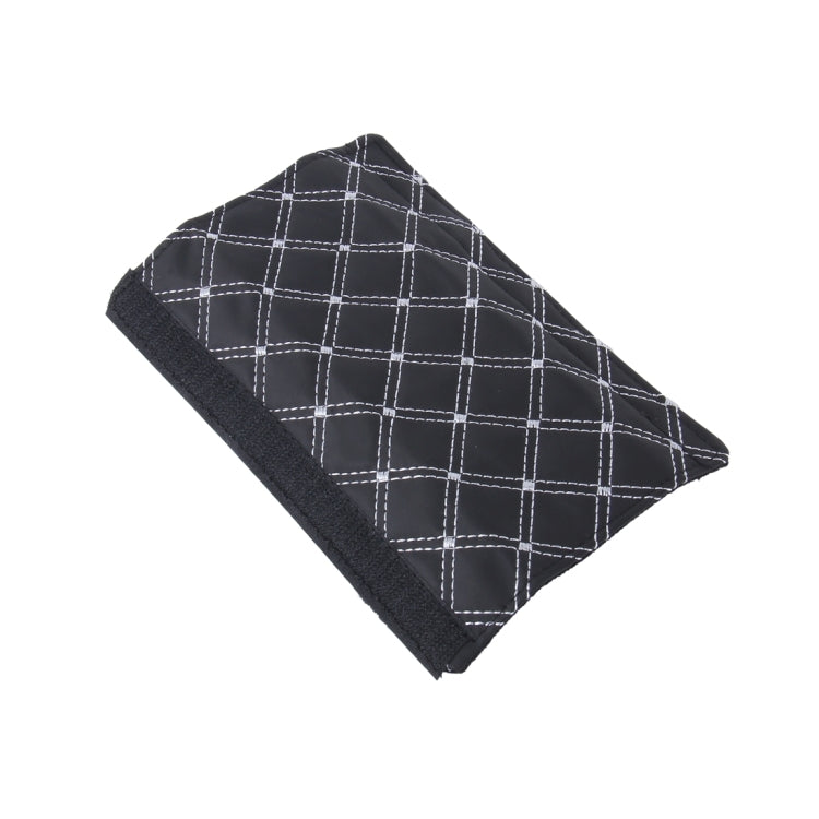 5 PCS Car Hand Brake Cover Shift Knob Gear Stick Cushion Sets Rear View Mirror Sets Cover Car Accessory Interior Decoration Pad