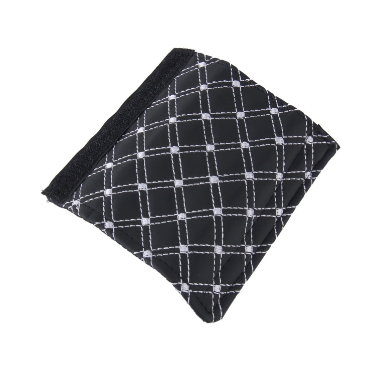 5 PCS Car Hand Brake Cover Shift Knob Gear Stick Cushion Sets Rear View Mirror Sets Cover Car Accessory Interior Decoration Pad