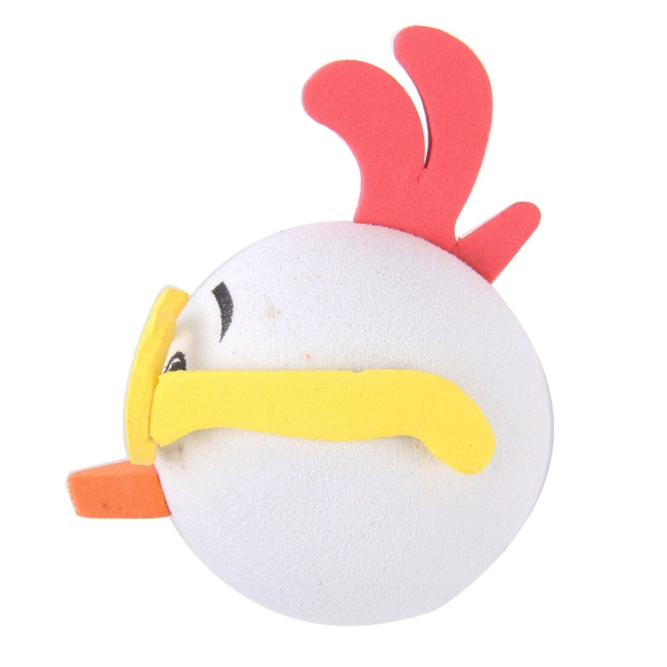 Tenna Tops Universal Wearing Glass White Duck Style Decoration Car Antenna Topper / Pencil Topper / Mirror Dangler