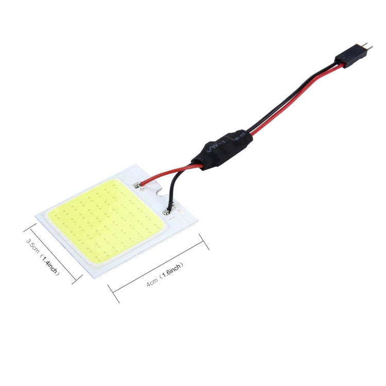 3W 200 LM 6000K COB LED Car Internal LED Roof Light, DC 12V(White Light)