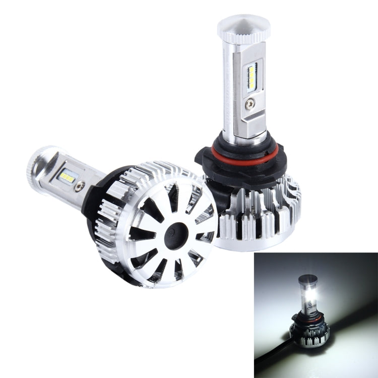 2 PCS 9005 35W 3800lm 6500K Car LED Headlight with 8 Cree Lamps, DC 8-48V(White Light)