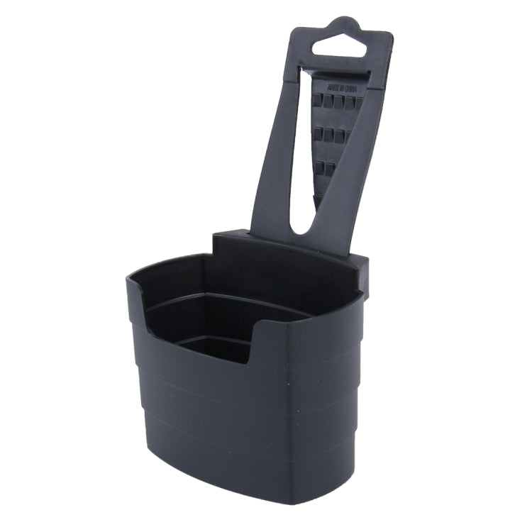 SHUNWEI SD-1019 Universal Console Car French Fry Drink Can Plastic Stand Holder for MP3 Phone Cigarette and Other Small Items(Black)