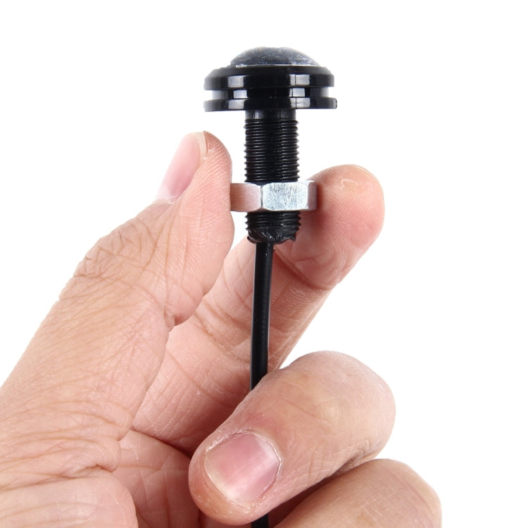 2 PCS 2W Waterproof Blue Light + White Light + Green Light + Red Light Cycling Flashing Eagle Eye light LED Light wih 4 SMD-2835 LED for Vehicles, DC 12V Cable Length: 35cm