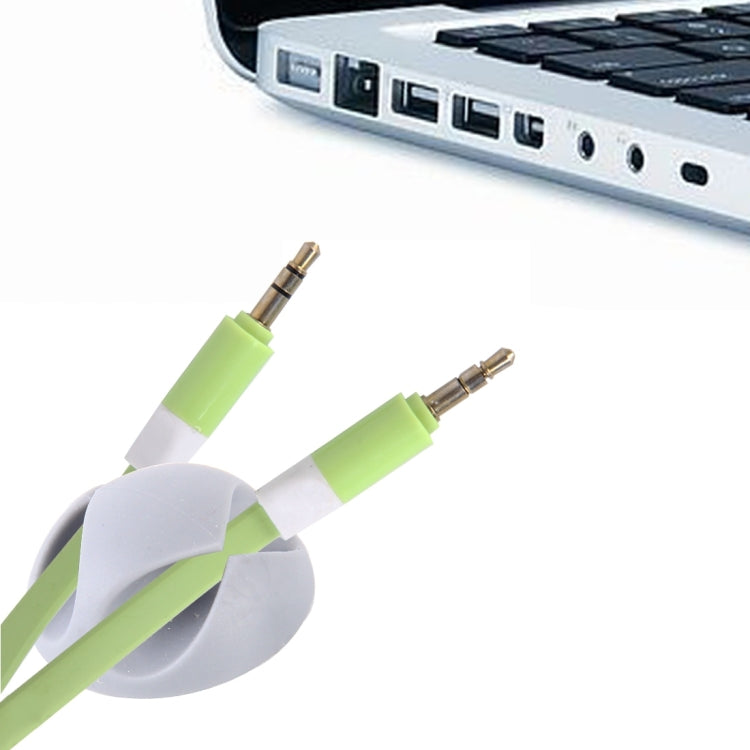 5 PCS Double Hole Cable Clips, Cable Management System and Cord Organizer Solution