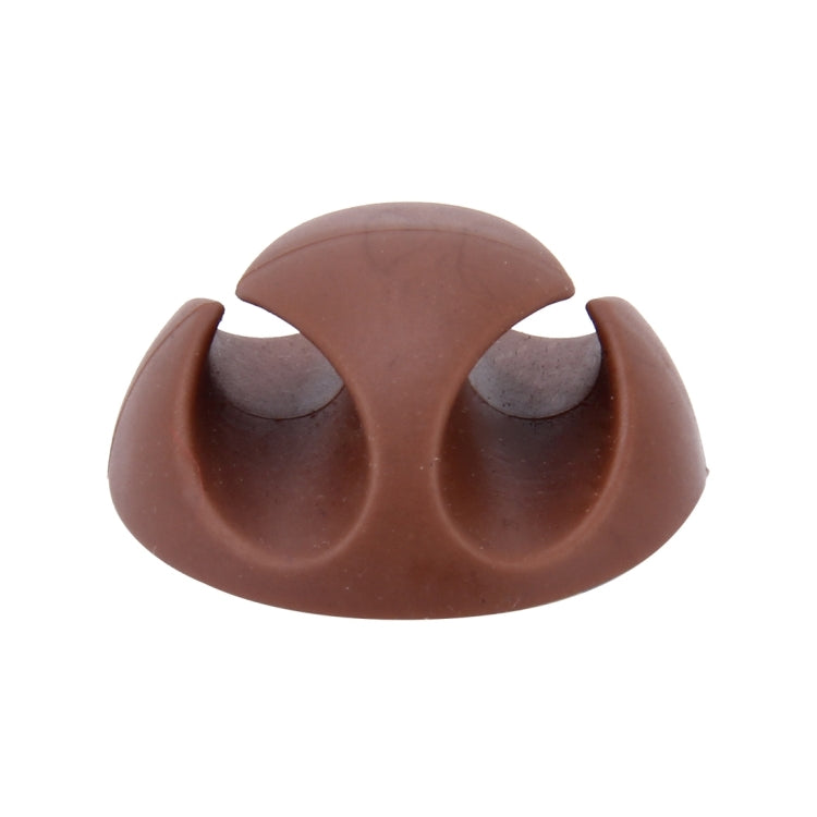 5 PCS Double Hole Cable Clips, Cable Management System and Cord Organizer Solution