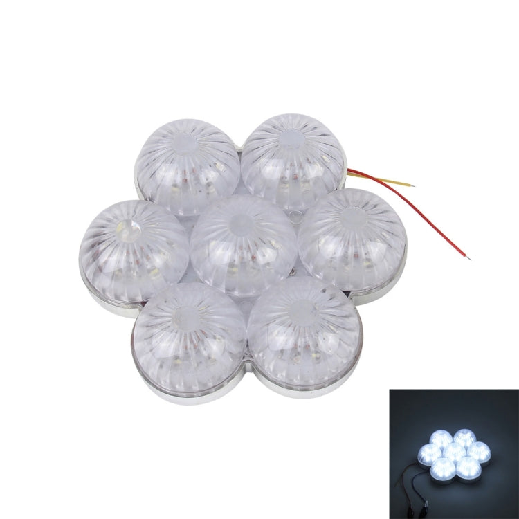 CARFU AC-1961 5W 6000K 300LM Interior LED Roof Light, DC 12V(White Light)