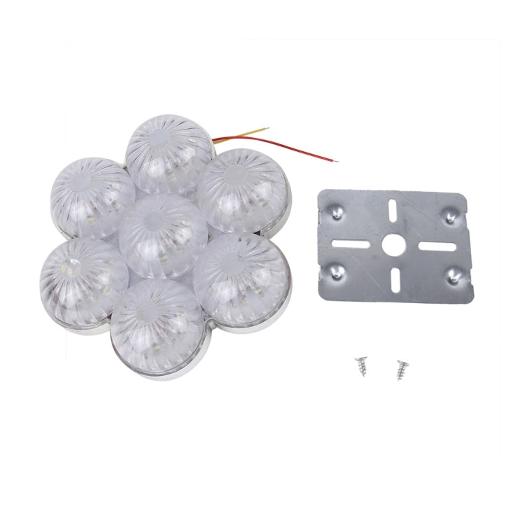 CARFU AC-1961 5W 6000K 300LM Interior LED Roof Light, DC 12V(White Light)