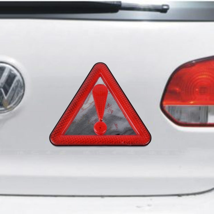 Triangle Plastic Warning Mark Sticker For Preventing Rear-end Collision