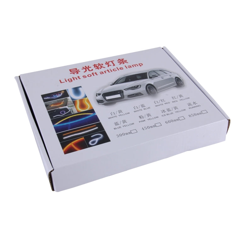 2 PCS Colorful Multi-models Fade Flash Strobe Lighting Form Car Daytime Running Lights Soft Article Lamp with Remote Control, DC 12V, Cable Length:2m