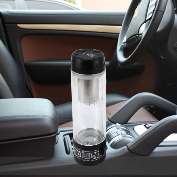 Vacuum Insulated Stainless Steel Travel Mug Car Cup with Charger Car Boiling Mug Electric Kettle Boiling Vehicle Thermos with Cigarette Lighter Heating Cup DC 12V
