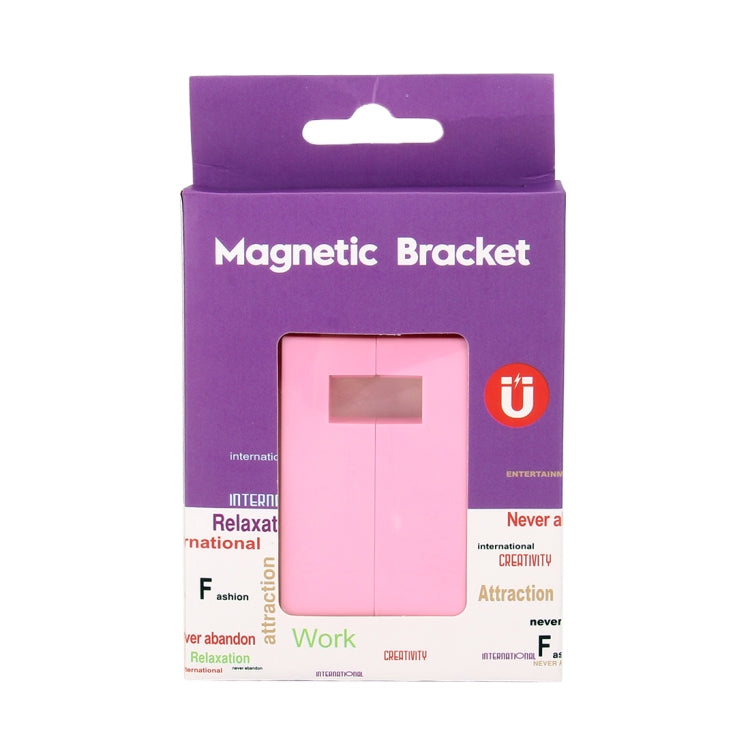 Universal Phone Magnetic Holder Stand Mount, For iPhone, Samsung, LG, Nokia, HTC, Huawei, and other Smartphones (Random Color Delivery)