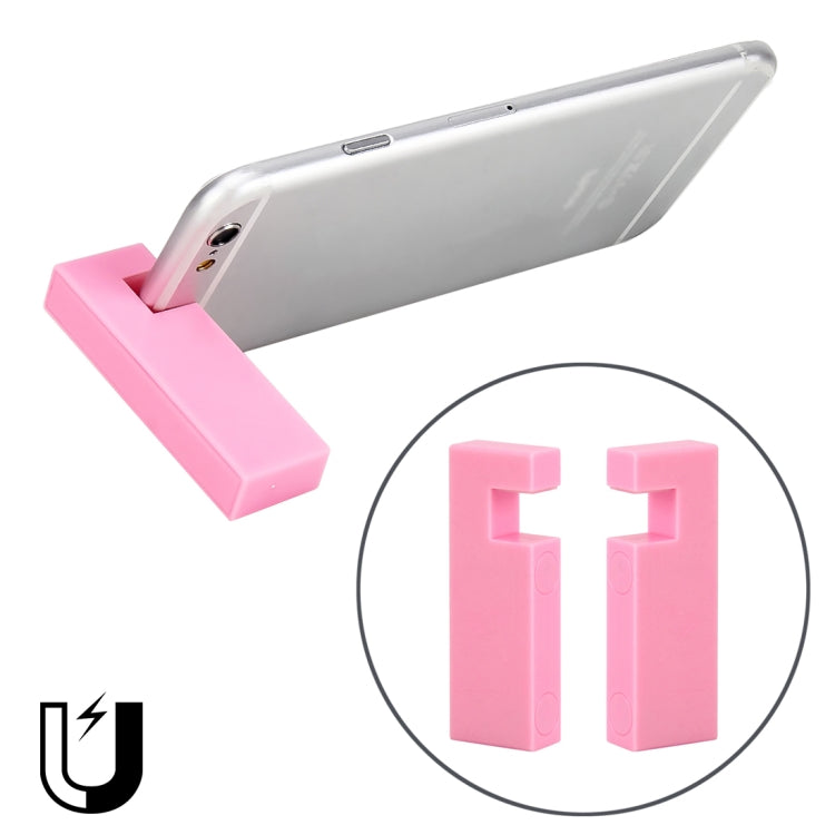 Universal Phone Magnetic Holder Stand Mount, For iPhone, Samsung, LG, Nokia, HTC, Huawei, and other Smartphones (Random Color Delivery)