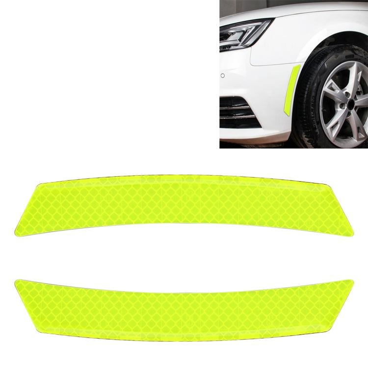 2 PCS Car-Styling Wheel Eyebrow Decorative Sticker Decorative Strip